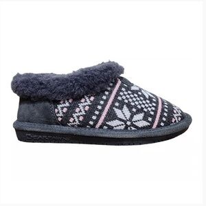 Bearpaw Alice Knit Charcoal Slippers Kid’s Size EU 35 g
